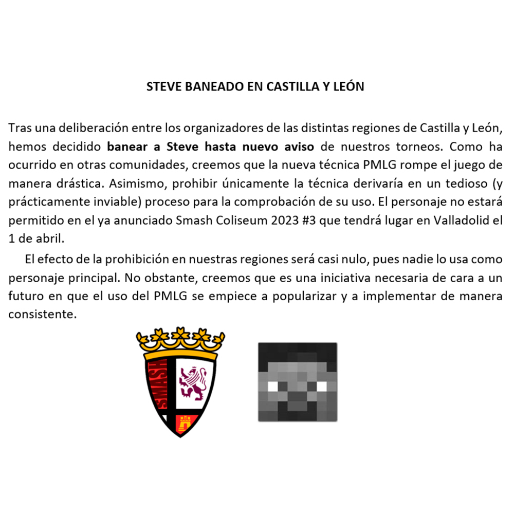 Steve Baneado en Castilla y León