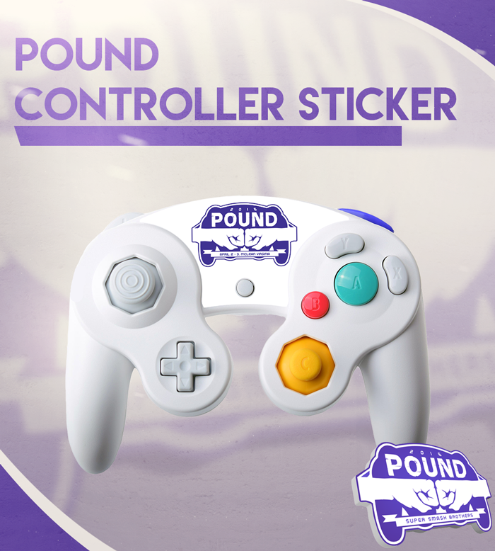 Pound Controller Sticker