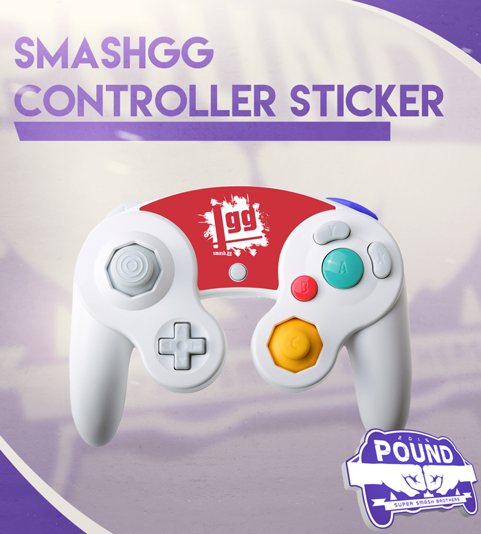 smashgg Controller Sticker