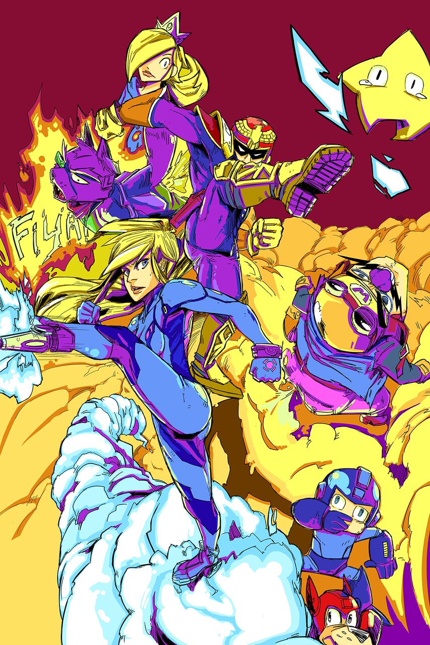 Smash 4 Butts Poster