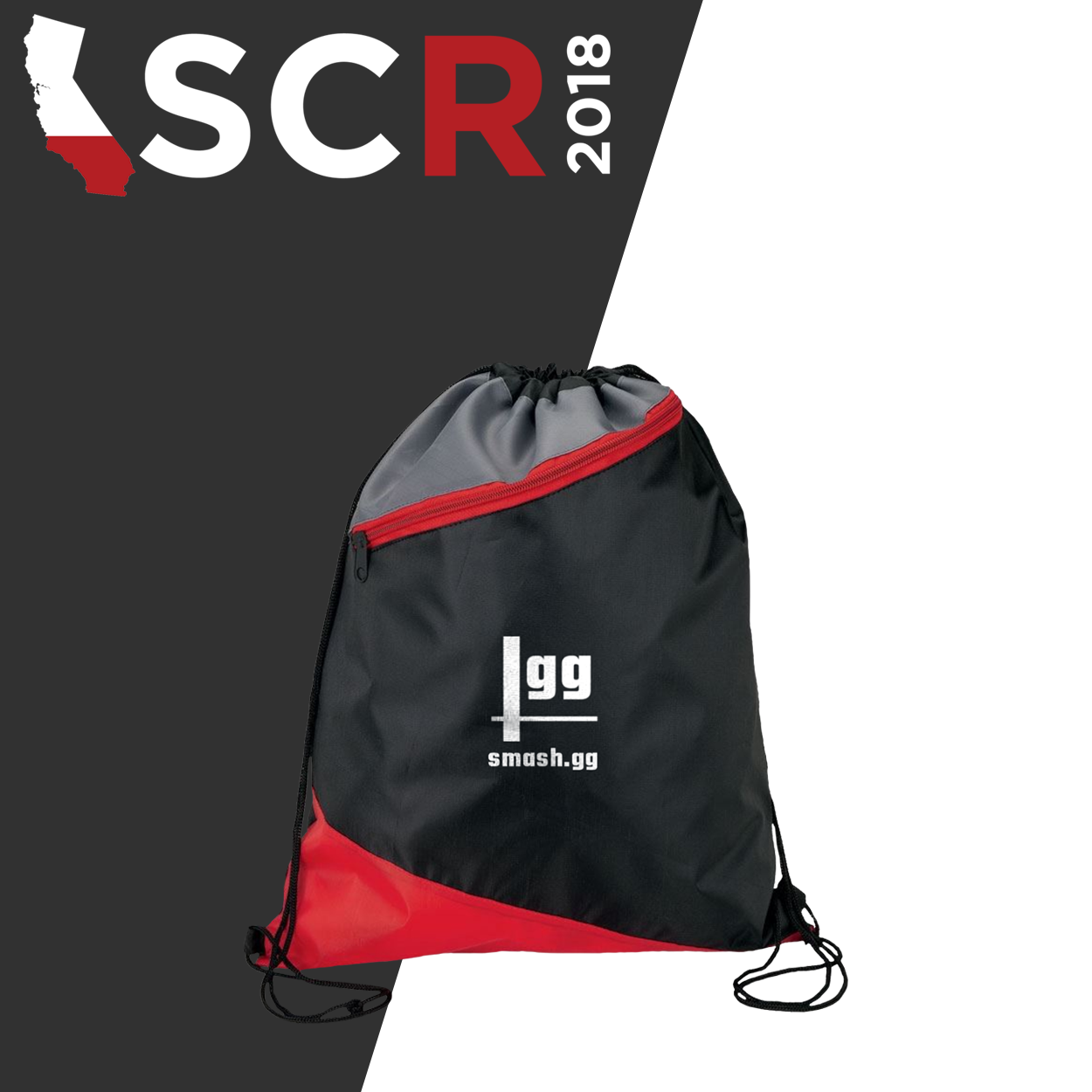 smash.gg Zipper Bag