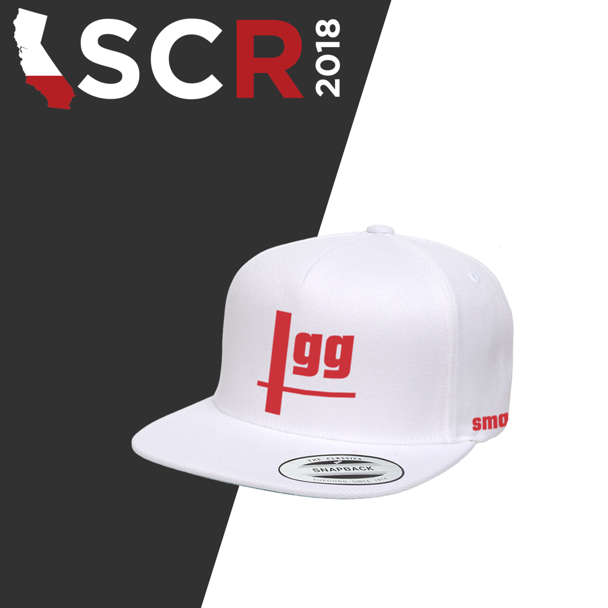 White smash.gg Cap