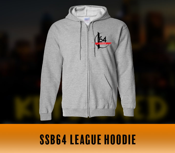 Super Smash Bros 64 League Zip Up
