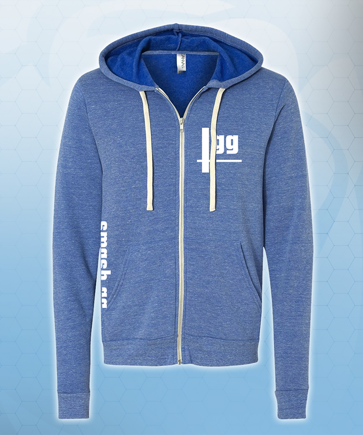 Blue smash.gg Hoodie