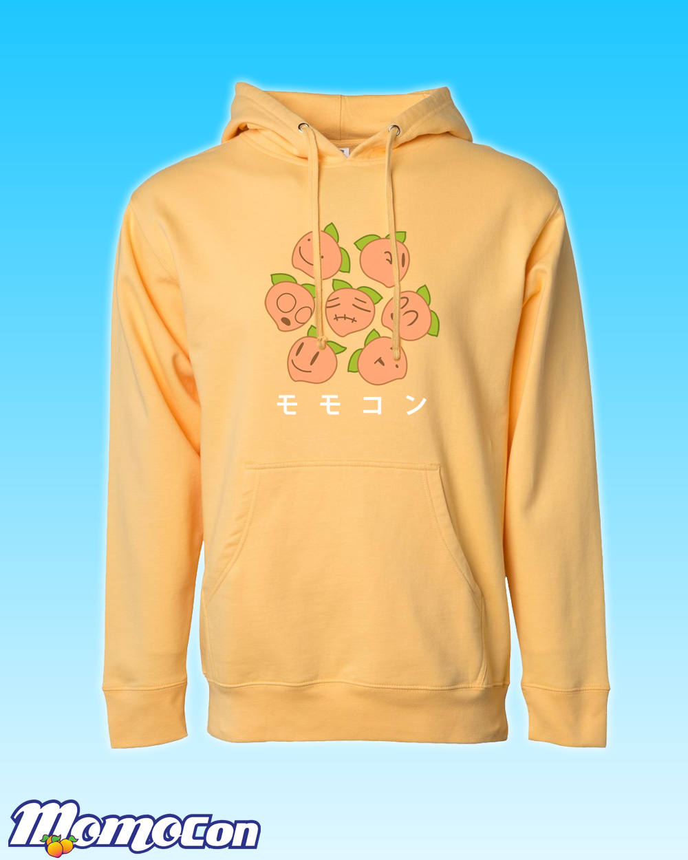 Peach Faces Hoodie
