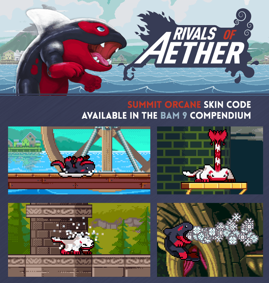 BAM9 Orcane - Rivals of Aether Character Skin