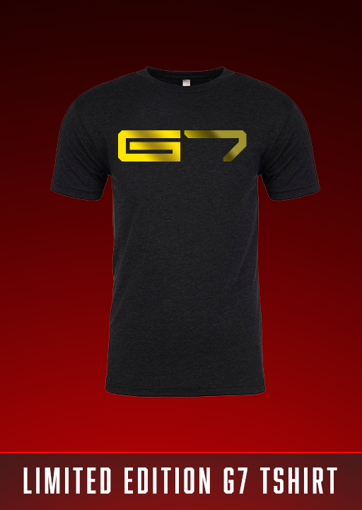 LIMITED EDITION Gold G7 Shirt