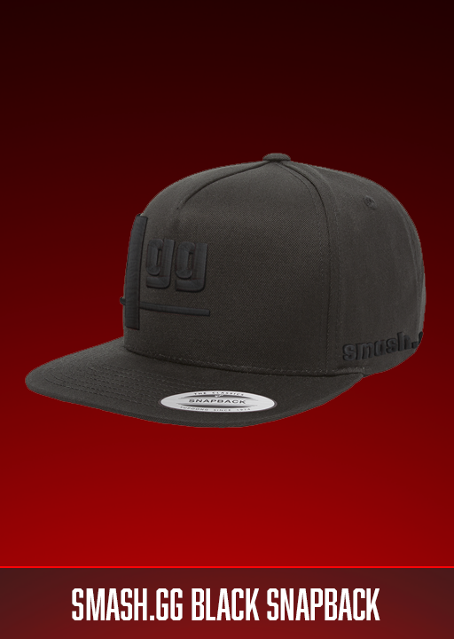 Black-on-Black smash.gg Hat