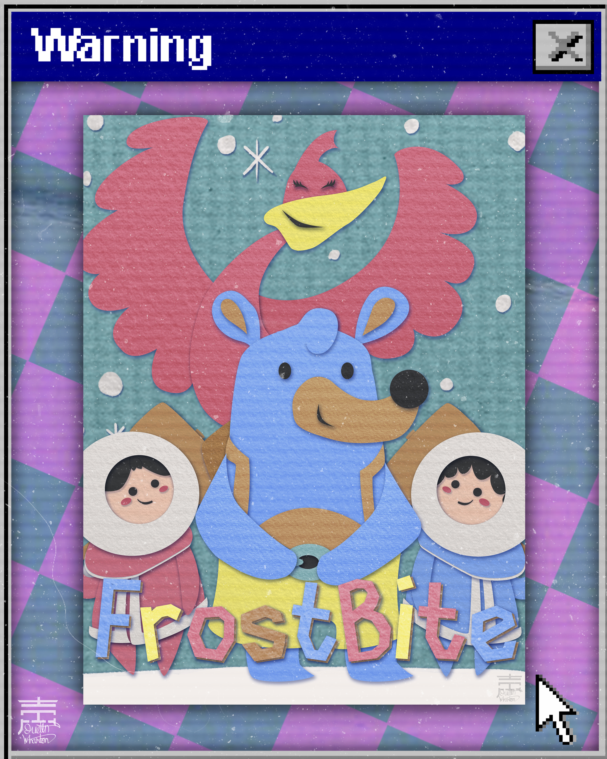 Frostbite Crafted Poster