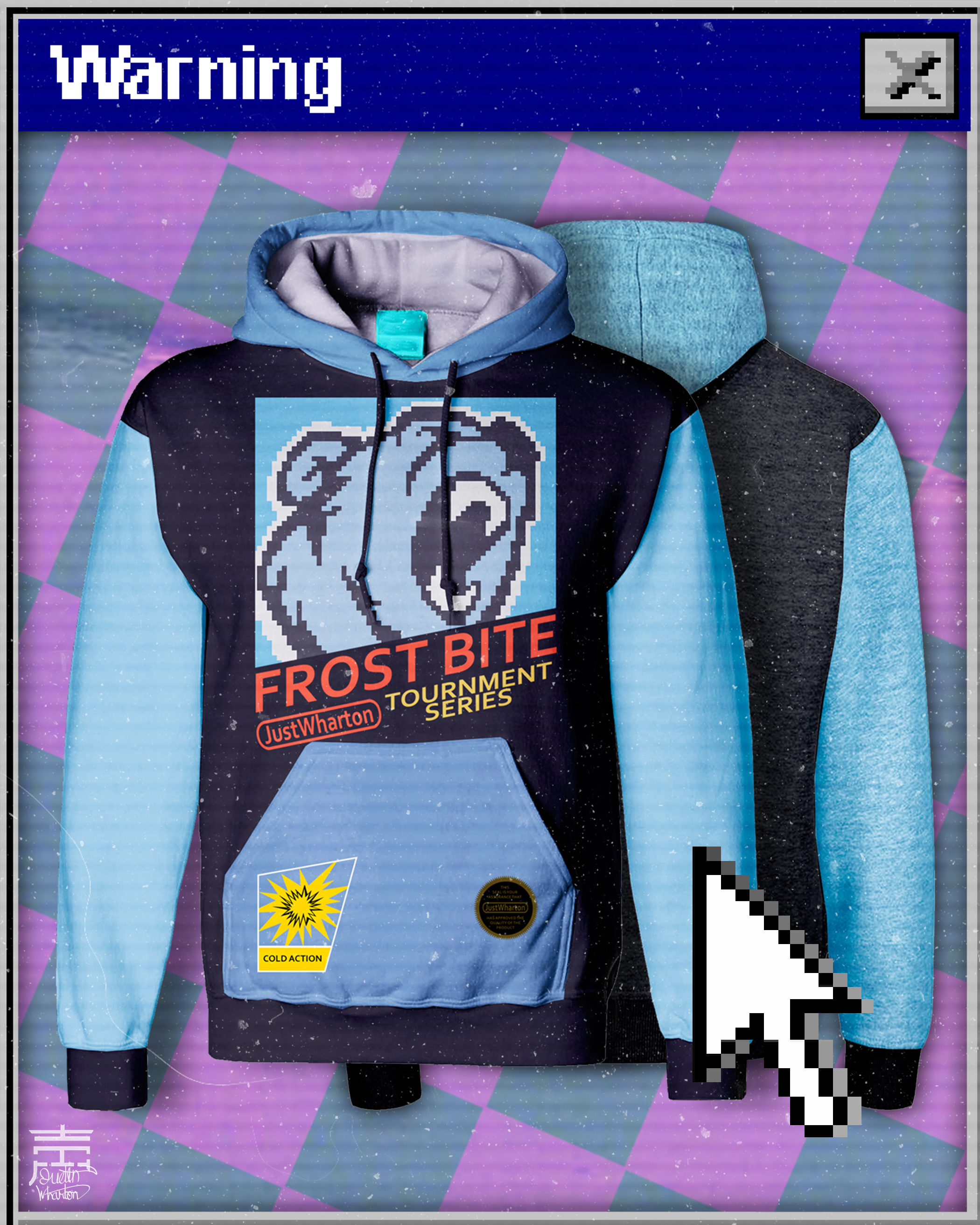 Frostbyte Retro Hoodie