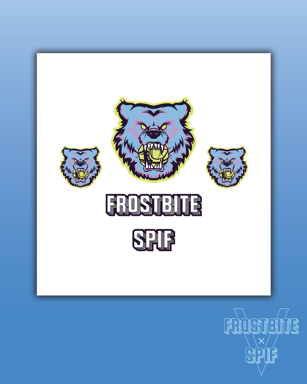 Frostbite x SPIF Sticker Pack