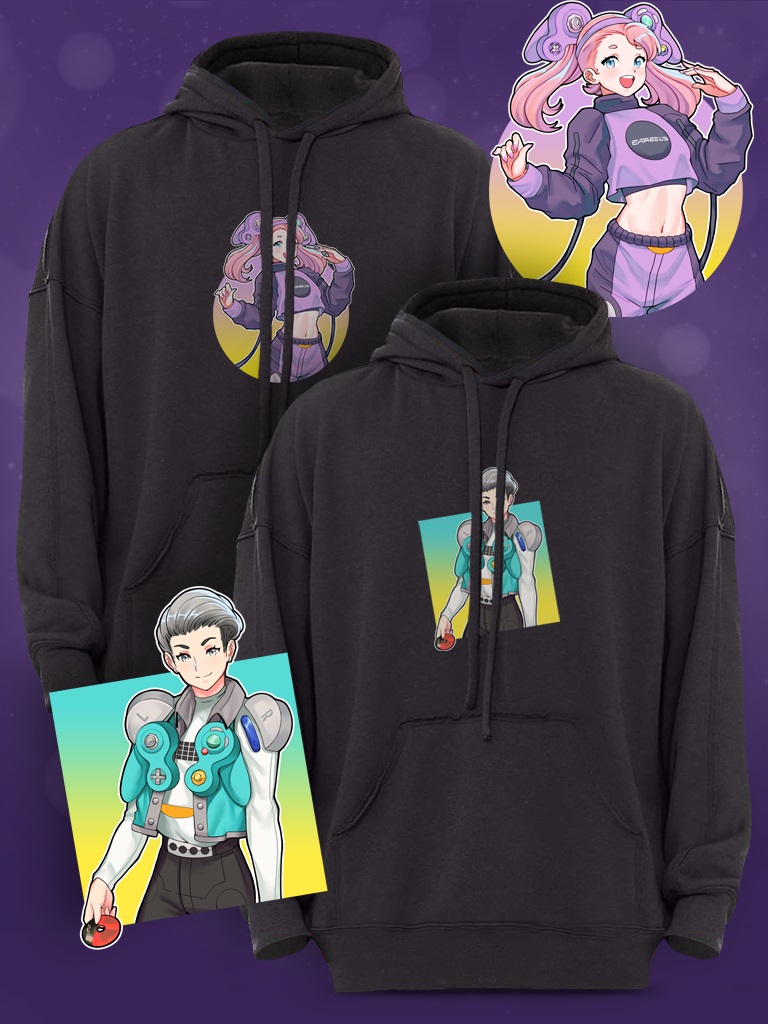 Indigo or Emerald Hoodie