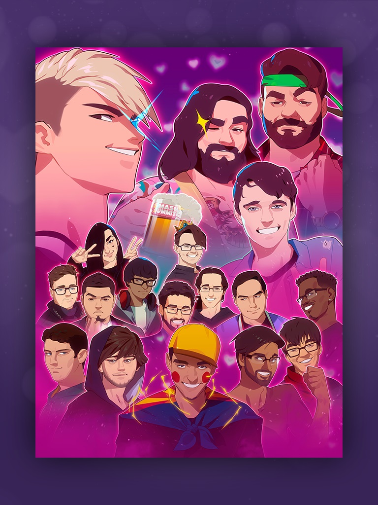 Smash Summit 9 Dating Simulator Poster