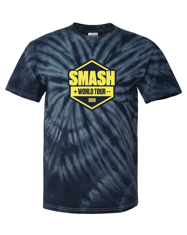 Tie-Dye Smash World Tour Shirt (Black)
