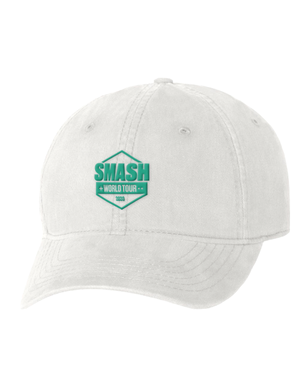 White Smash World Tour Dad Hat