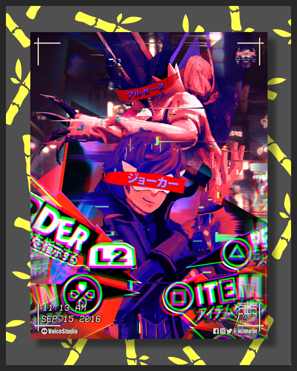 Joker/Arsene (18" x 24")