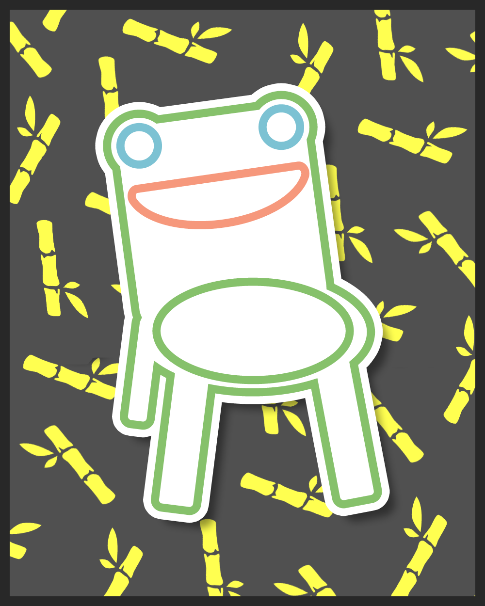 Froggy Hype Sticker (3")