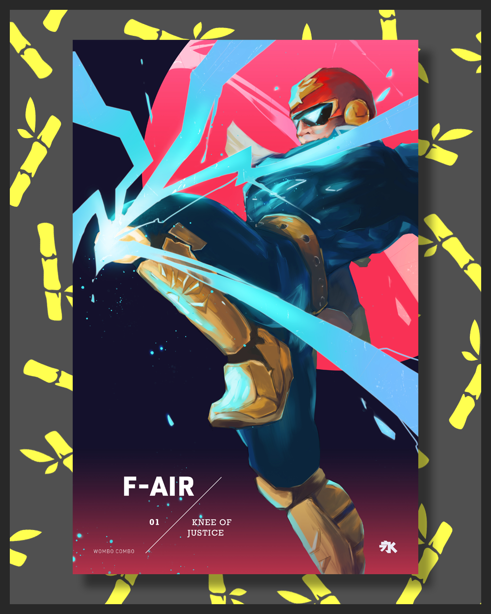 Knee of Justice (11" x 17")