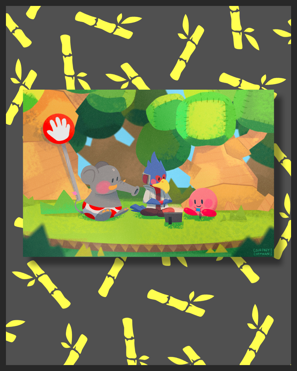 Smash Break (18" x 12")