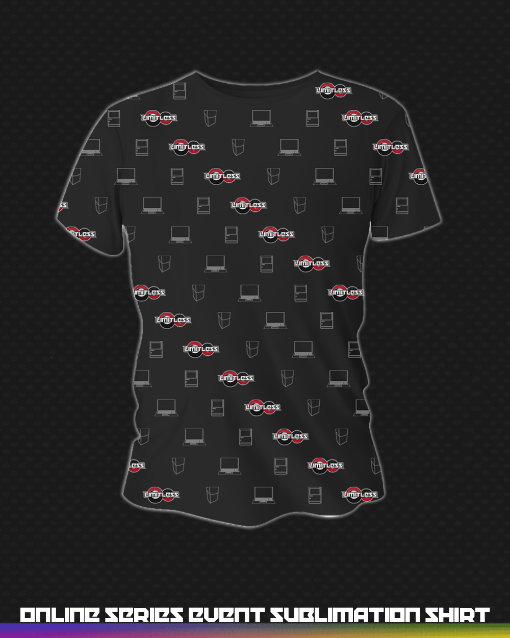 Online Series Event Sublimation Shirt (Black)