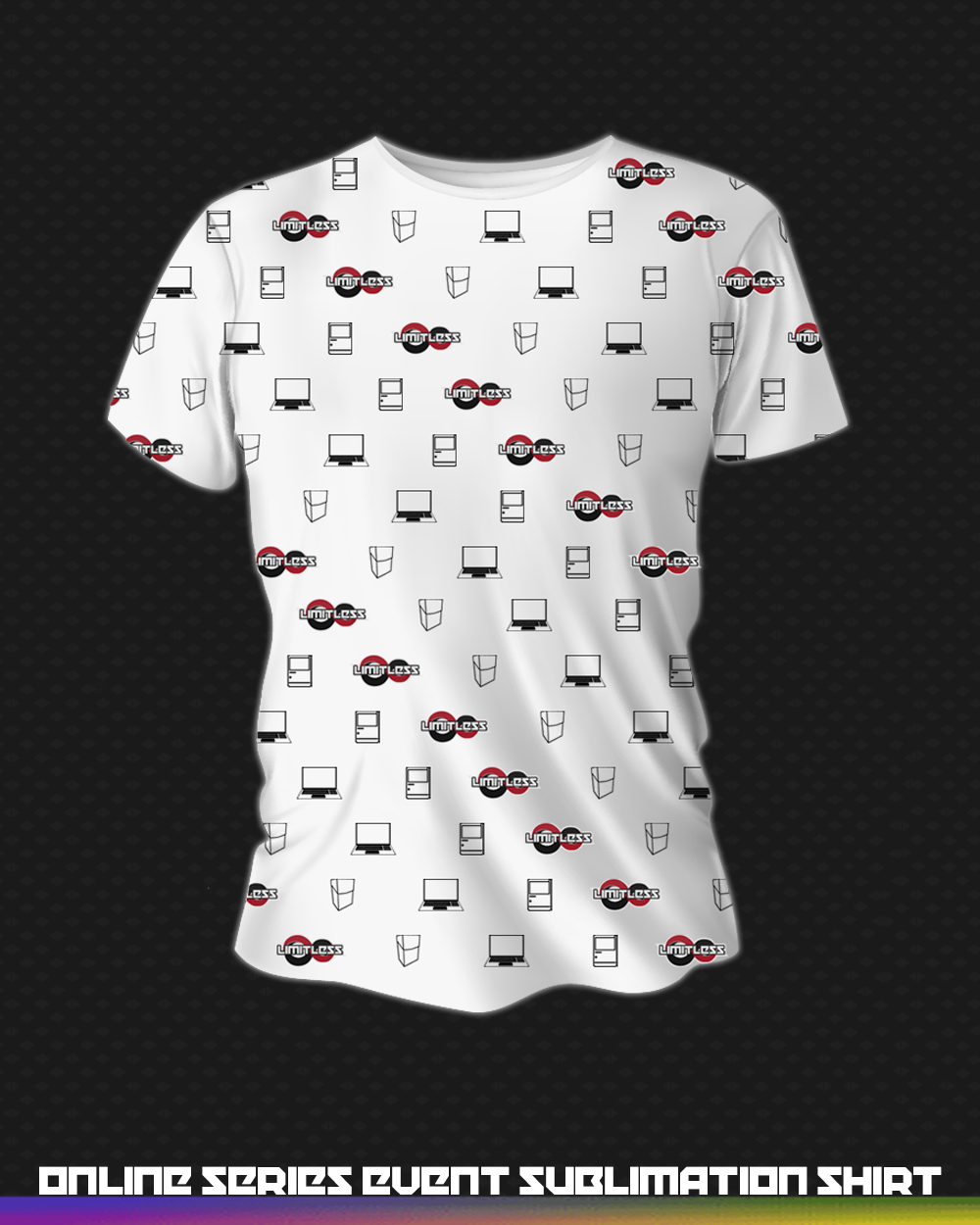 Online Series Event Sublimation Shirt (White)