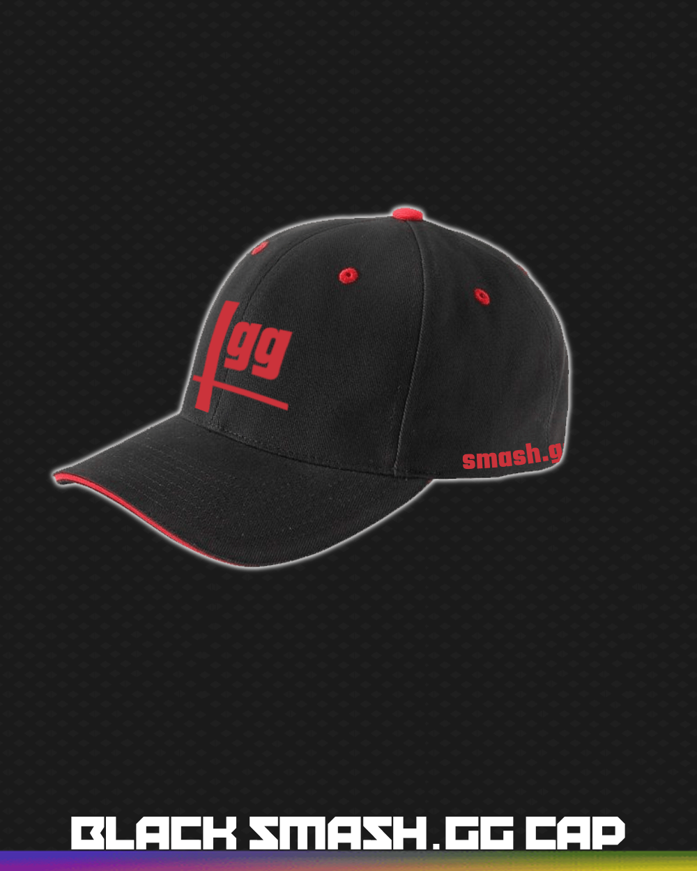 Black smash.gg Cap