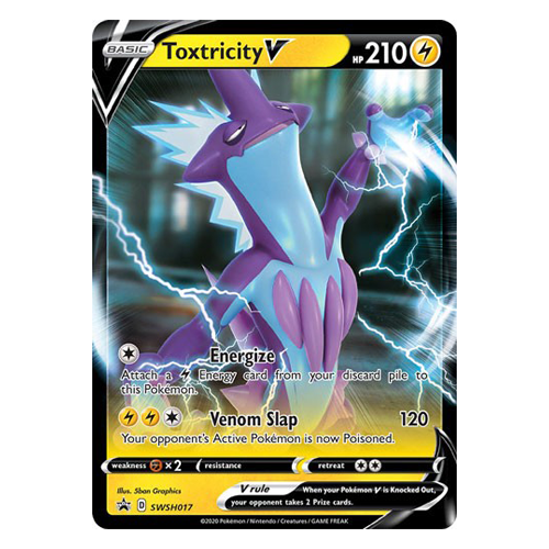 Toxtricity V SWSH017 - Pokemon TCG Code