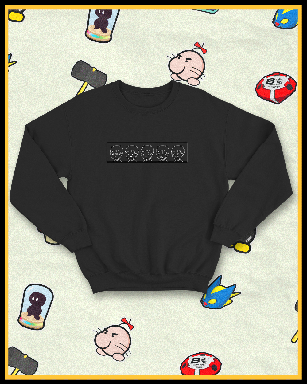 Domception Crew Neck Black