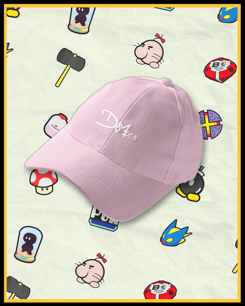 Domics Classic Dad Hat Pink