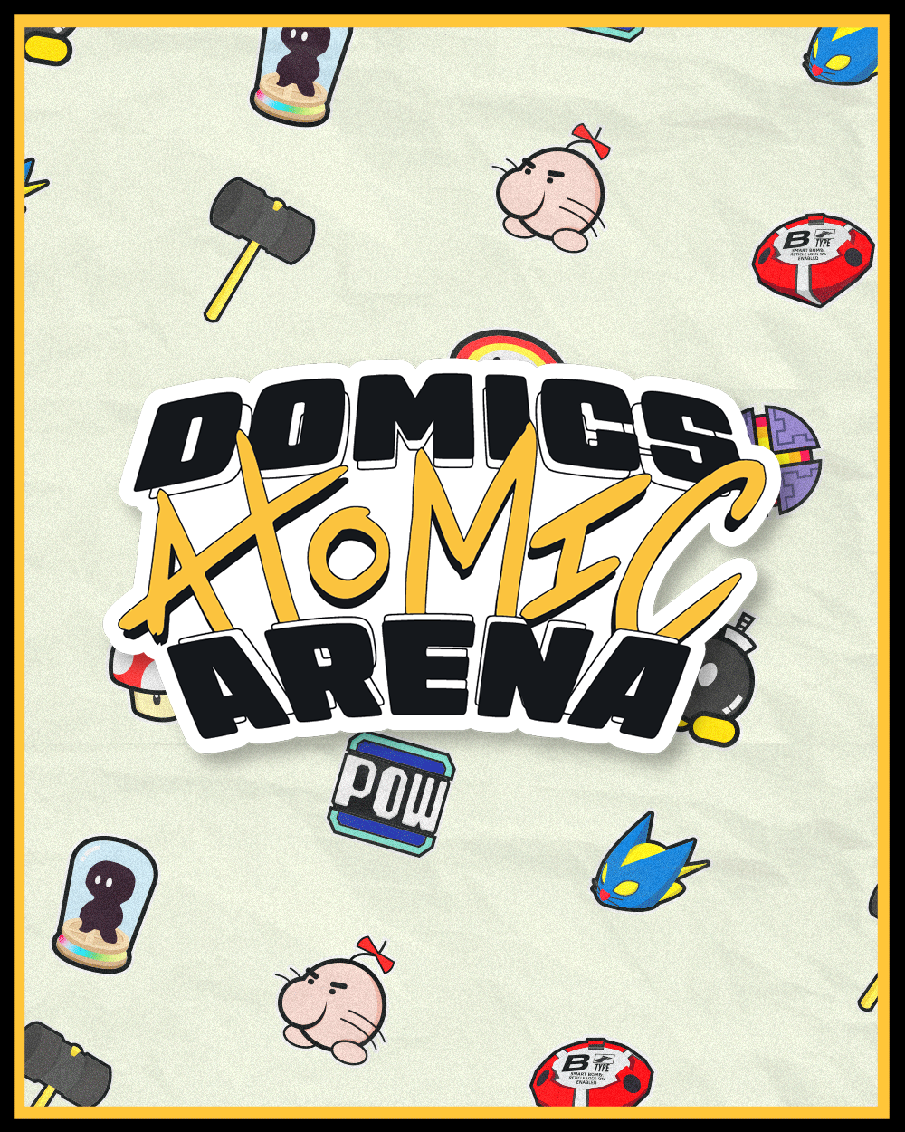 Domics Atomic Arena Sticker