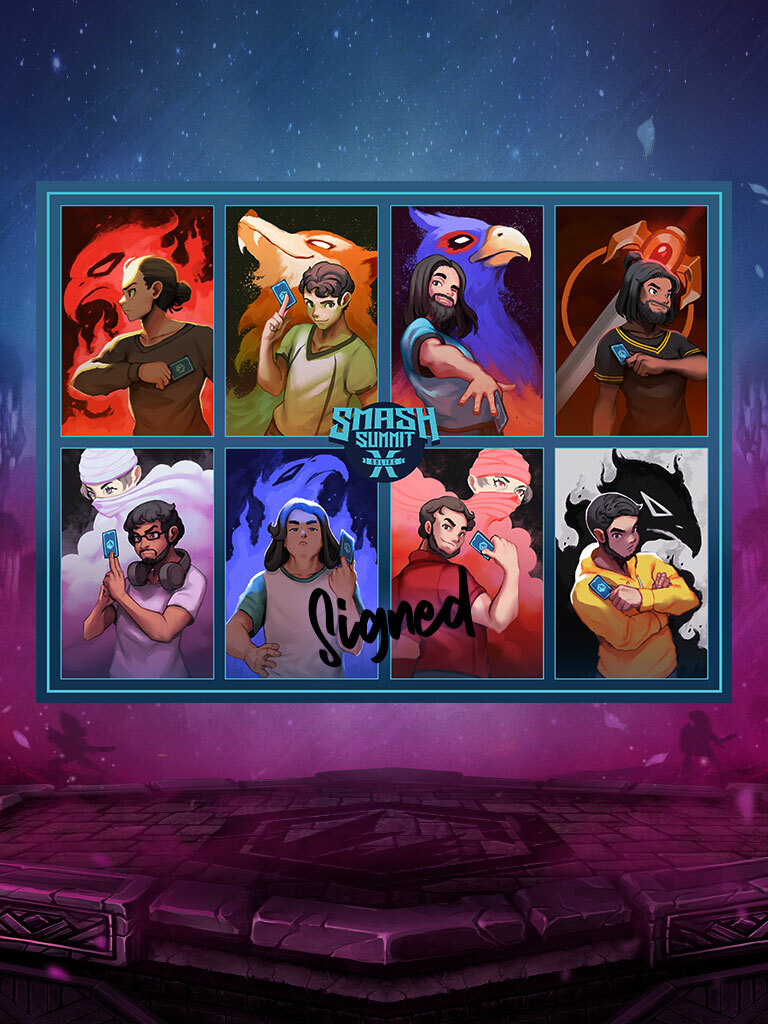 Summit 10 Signed Poster