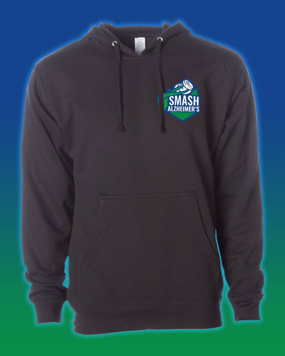 Smash Alzheimer's Small Logo Pullover Hoodie