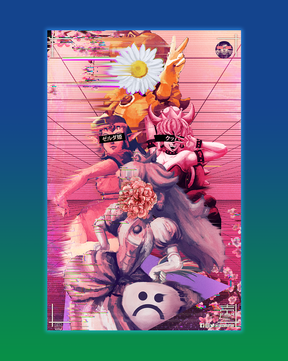 Princess Poster by Justin Whartron