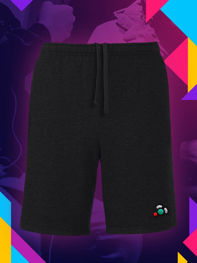 Button Sweat Shorts