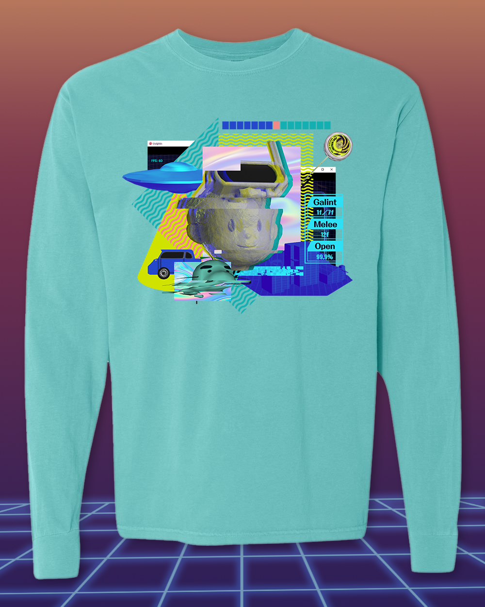 Vaporwave Ness Longsleeve