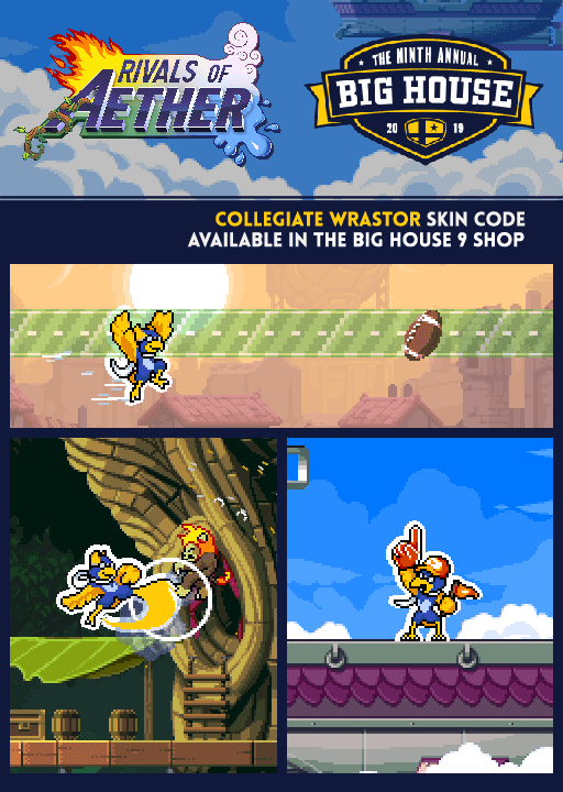Collegiate Wrastor - Character Skin