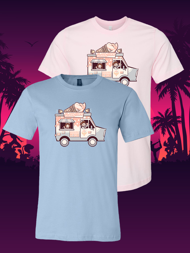Wobbly Cone Tee
