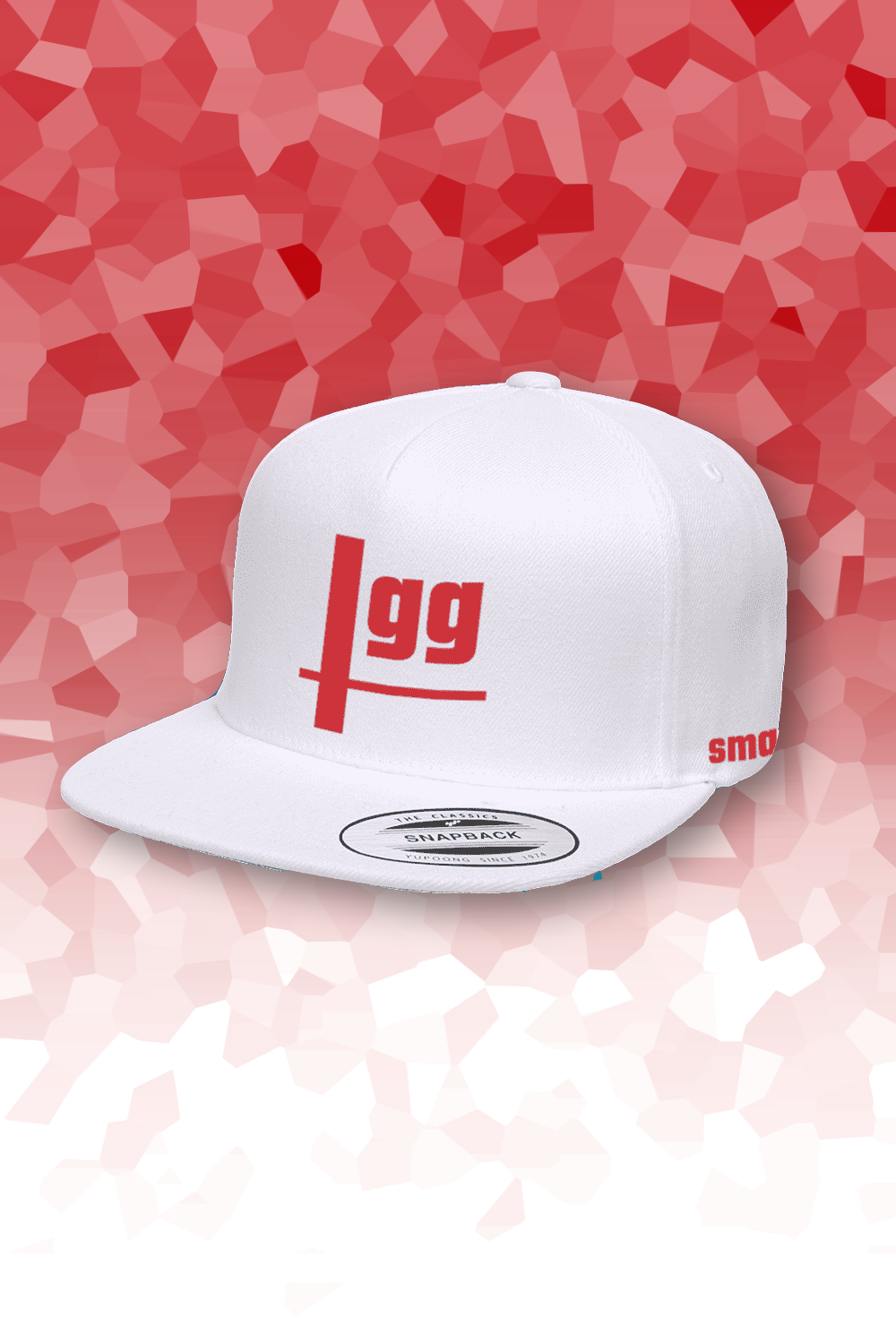White smash.gg Hat