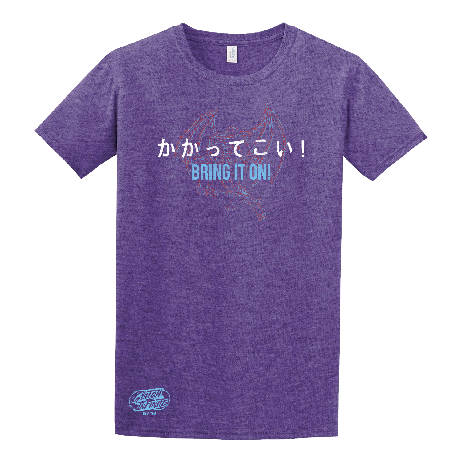 Devil Form Purple T -Shirt