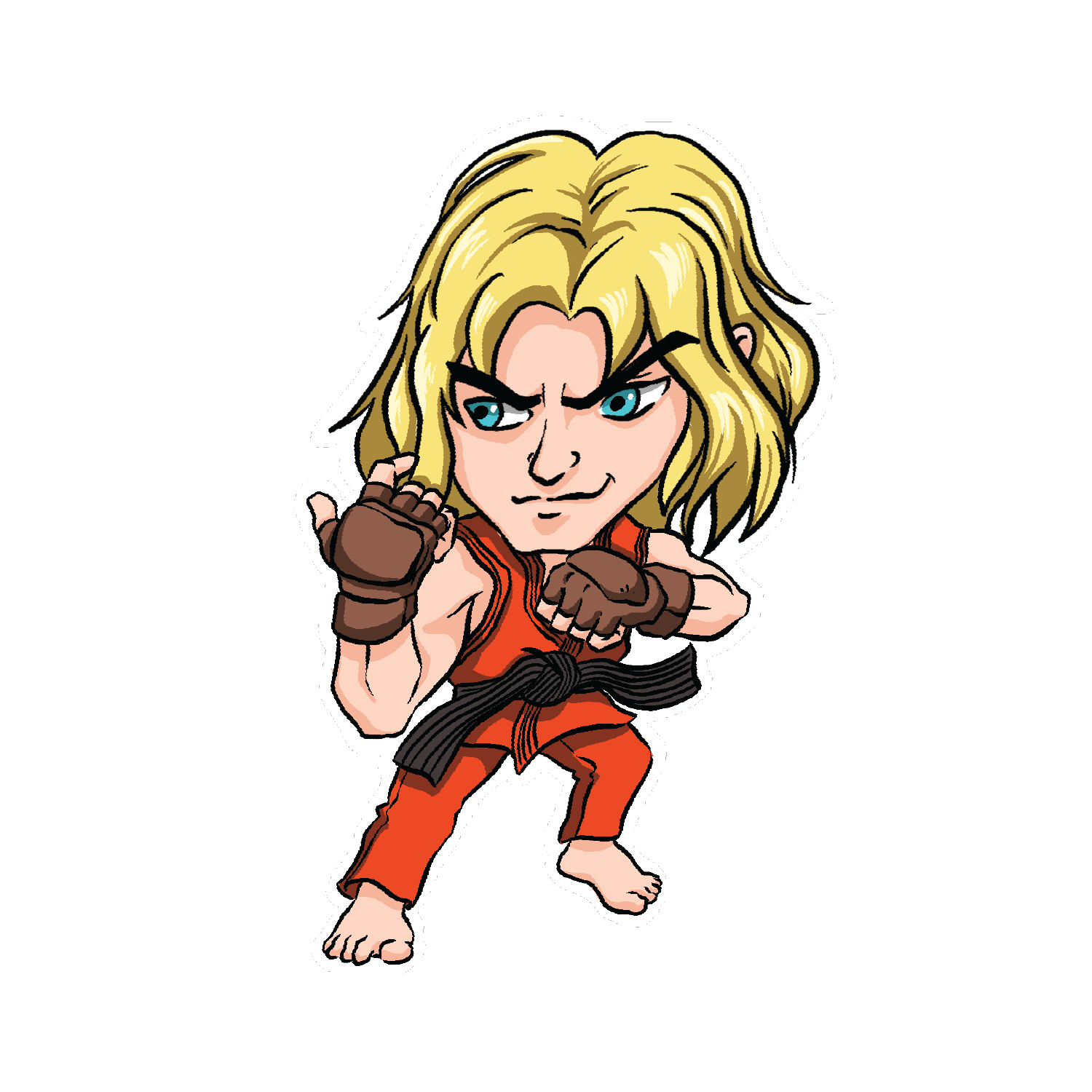Ken Chibi Sticker