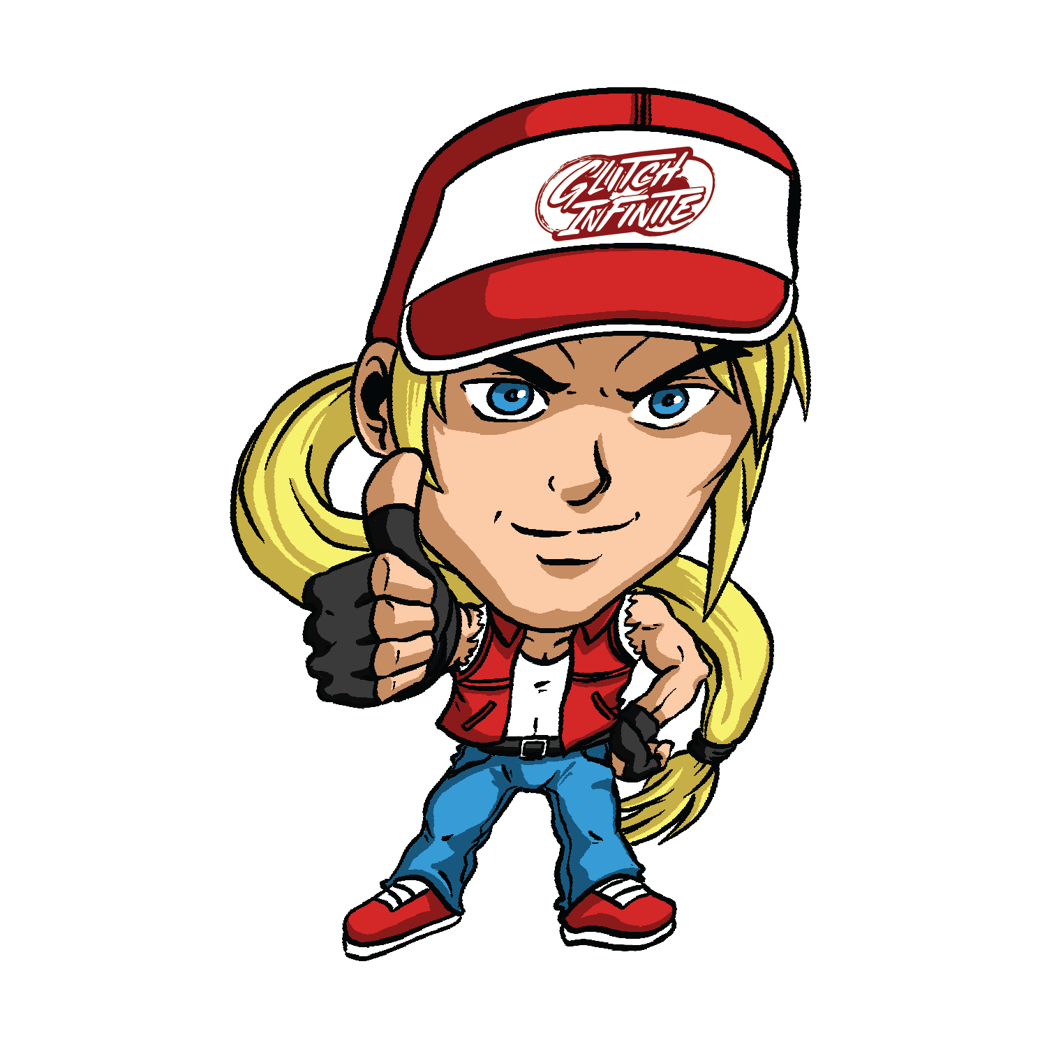 Terry Chibi Sticker