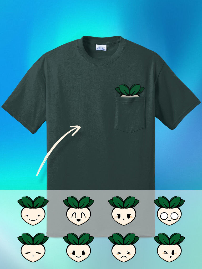 Turnip Pocket Tee (Random)