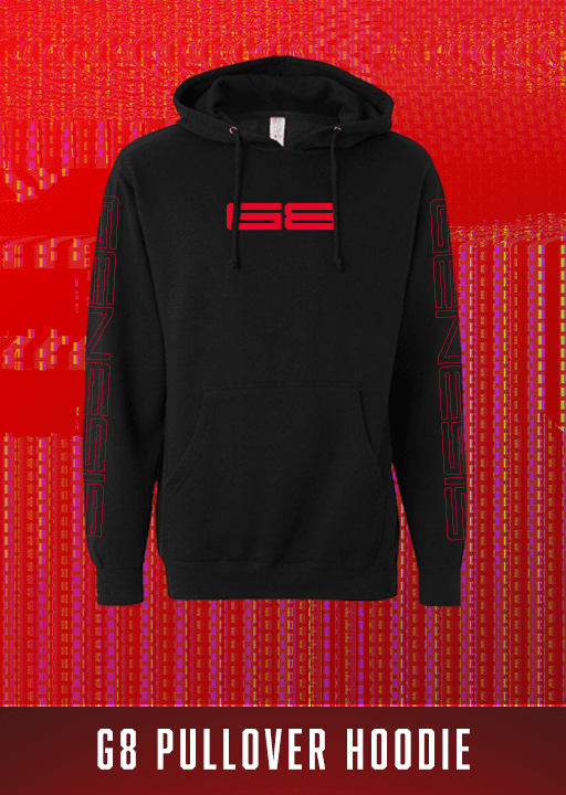 G8 Pullover Hoodie (Black)