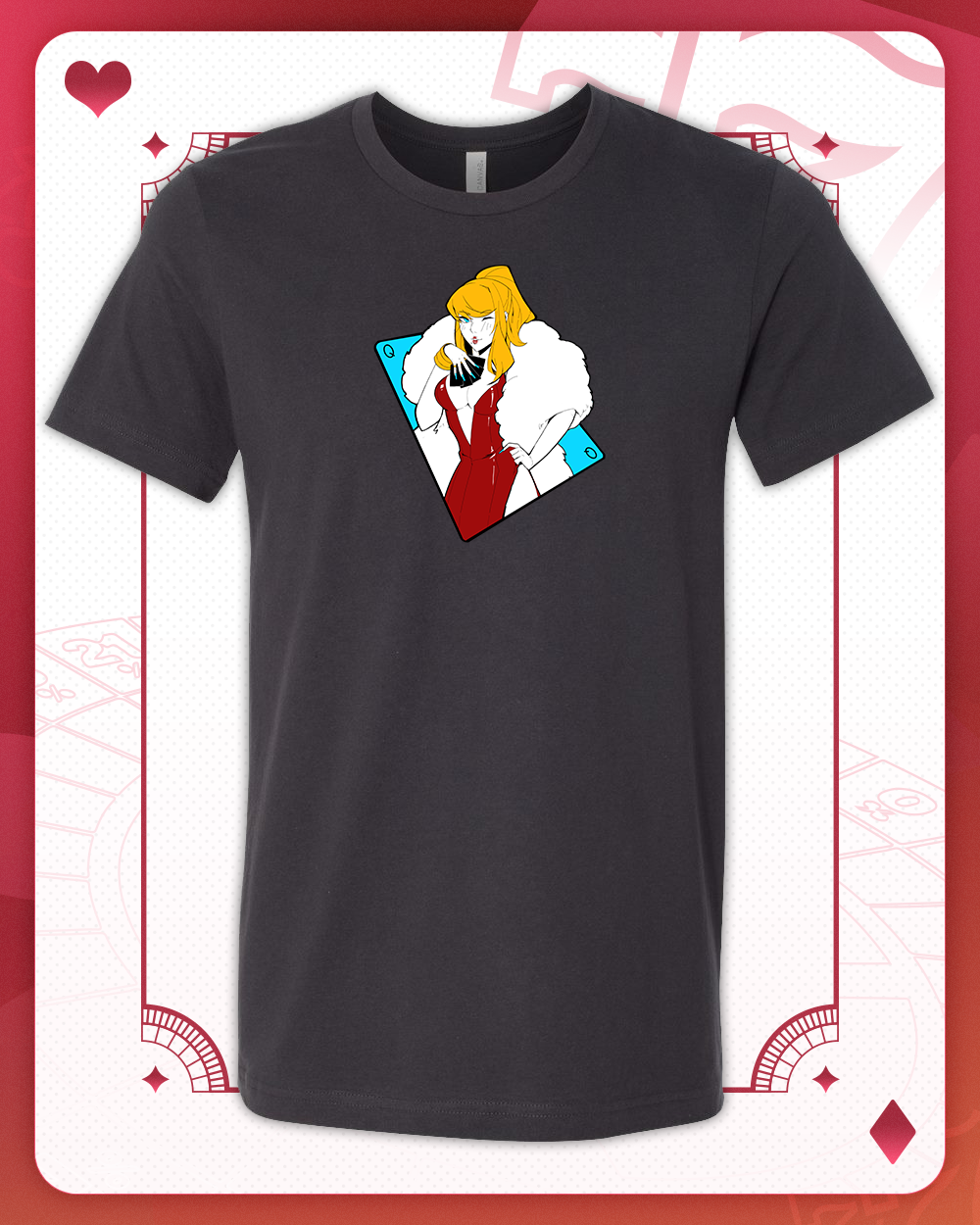 Queen of Hearts Tee