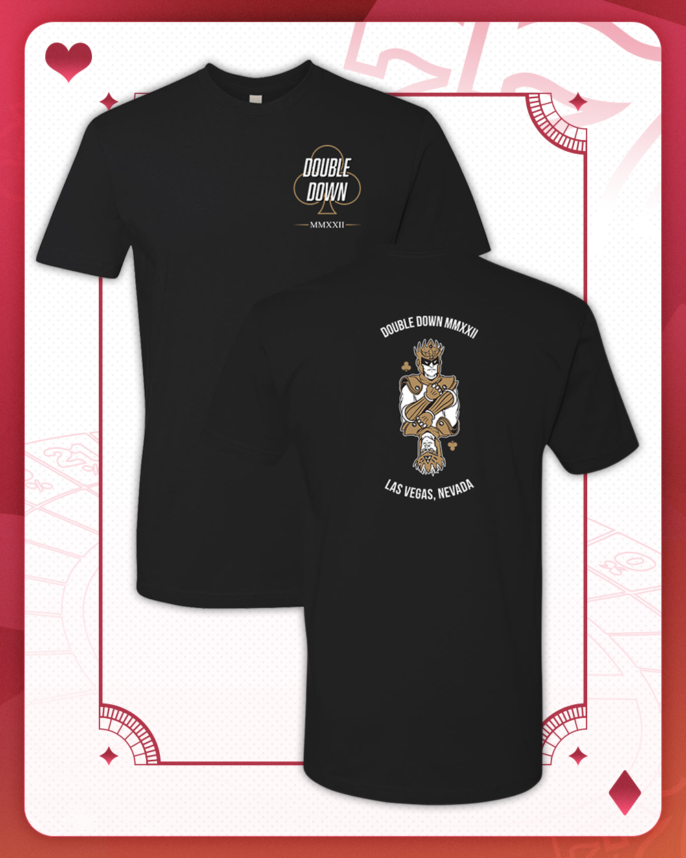 Face Card Captain Tee