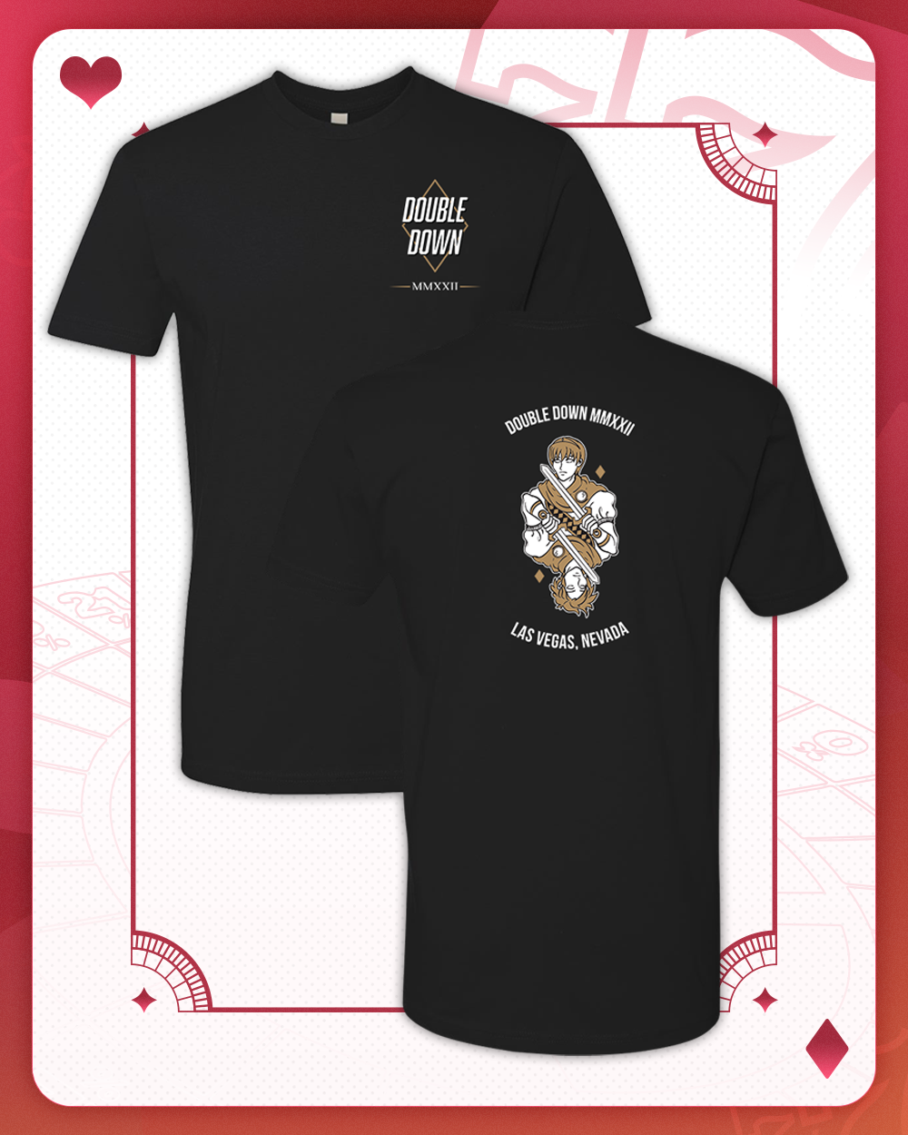 Face Card Swordie Tee