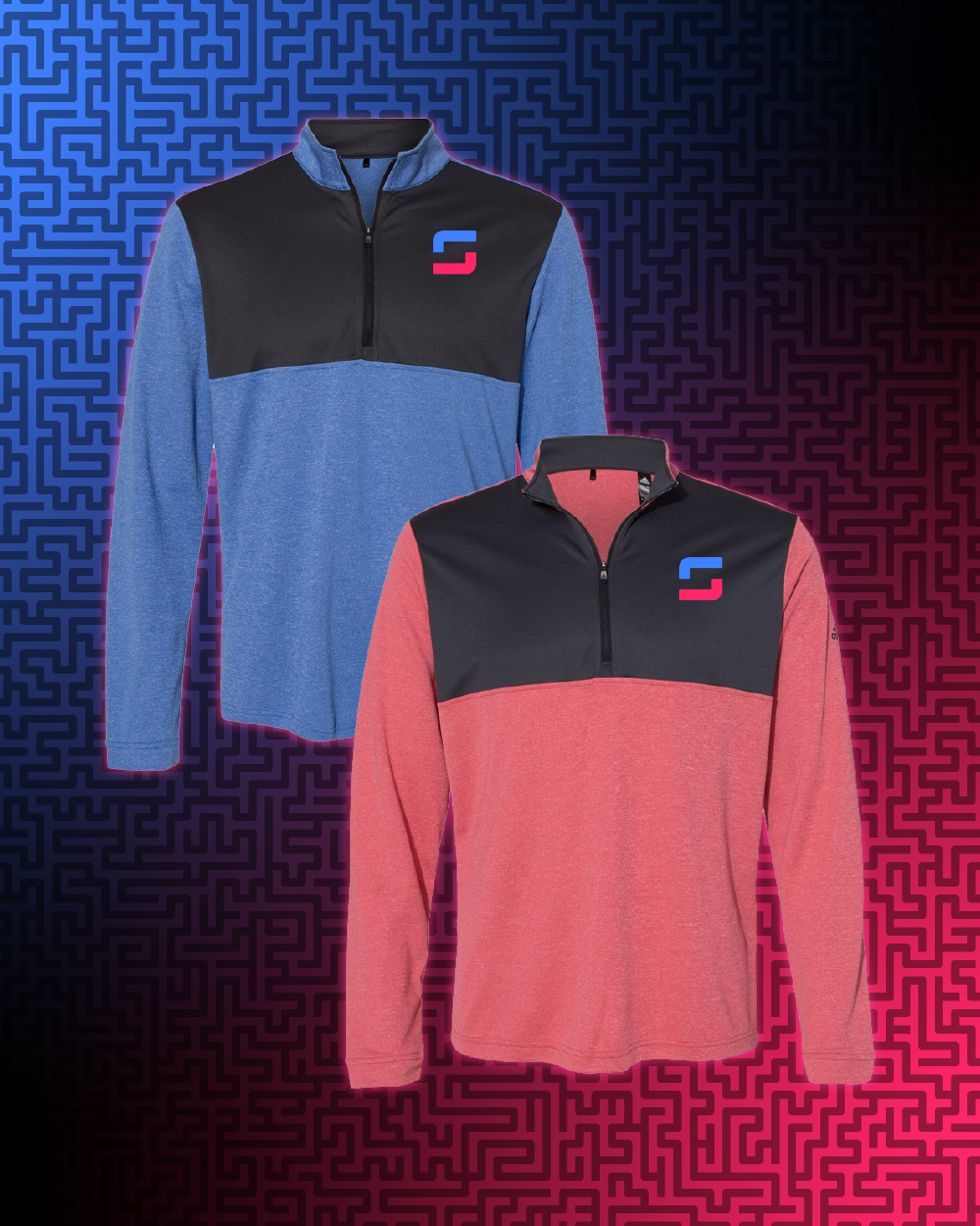 start.gg Adidas Quarter-zip Pullover