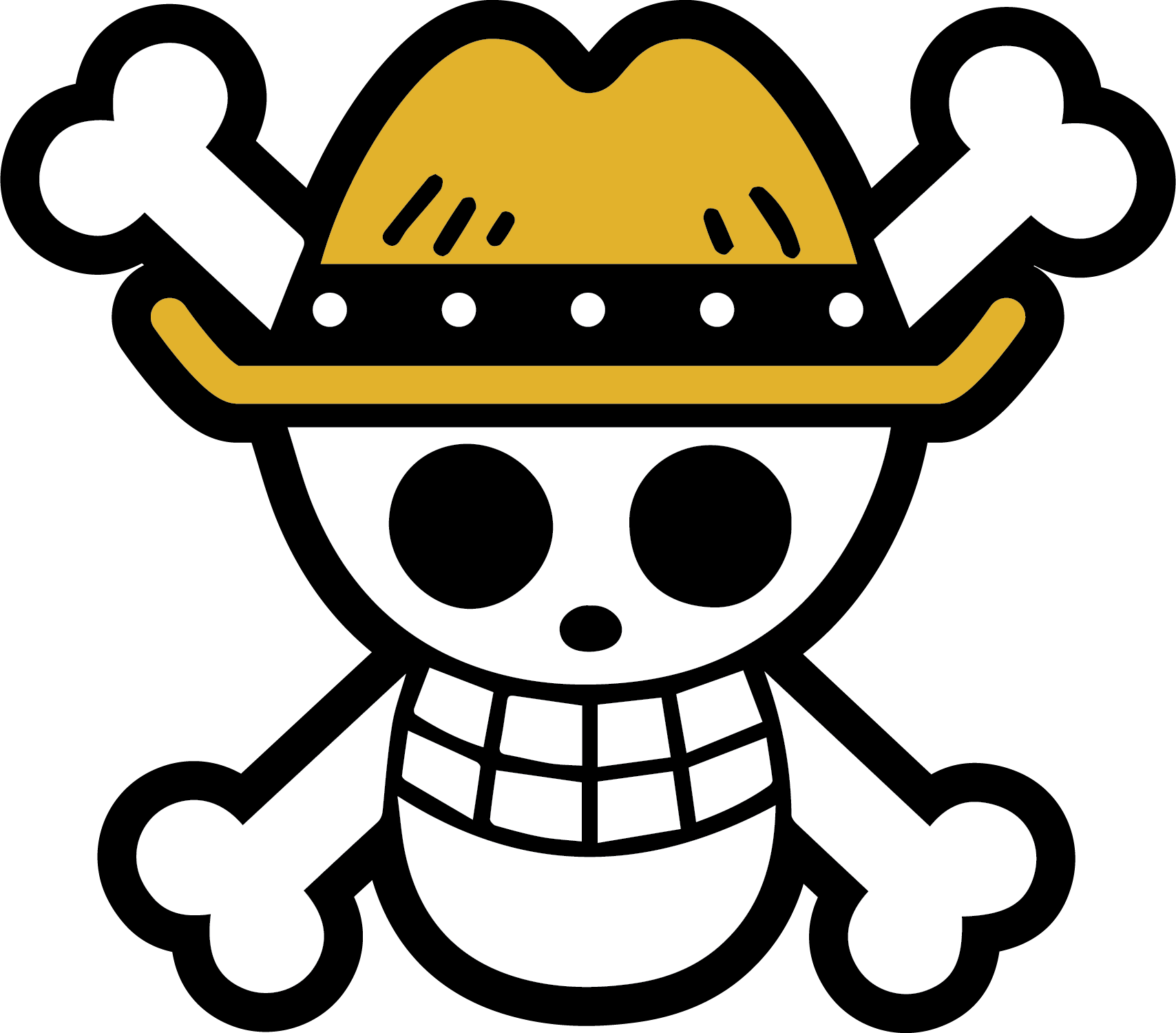 Jolly Cowboy Sticker