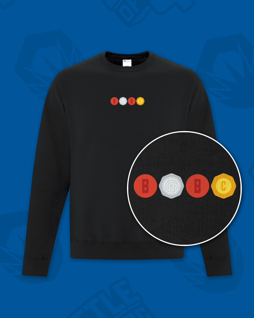 Buttons of BC Sweater