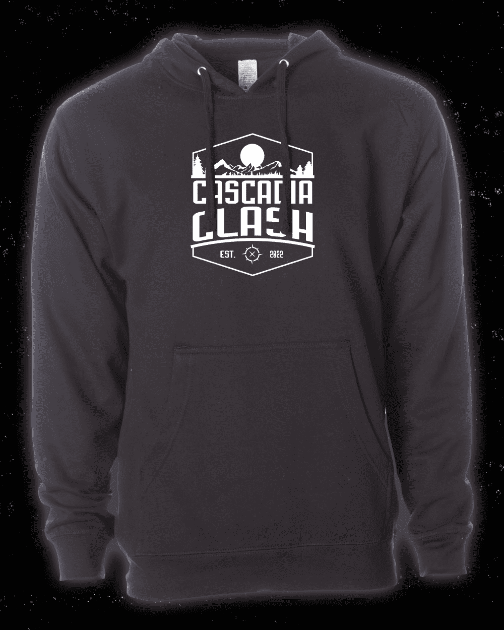 Cascadia Clash Hoodie (White Logo)